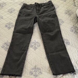 Madewell Stovepipe Straight Leg Jeans Size 27